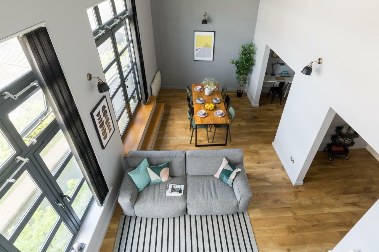 4B Loft Penthouse Industrial Decor With Canal & City Views Ковентри Экстерьер фото